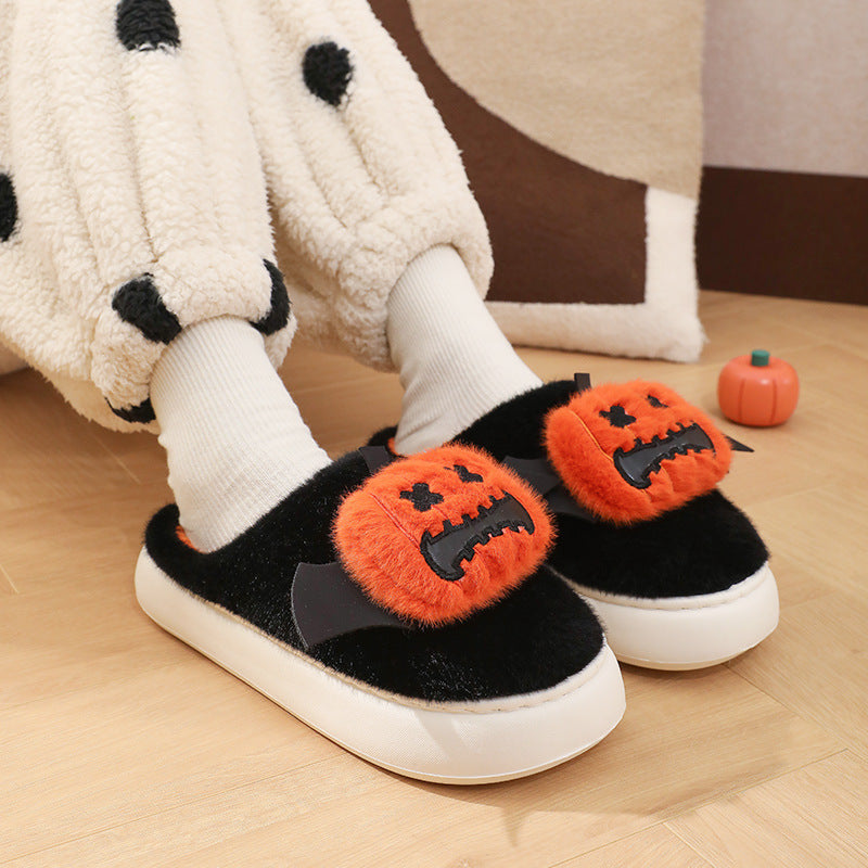 Winged Pumpkin Slippers