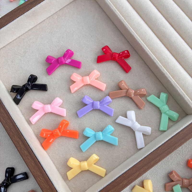 Acrylic Bow Spacer Beads