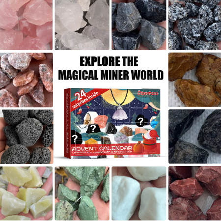24-Day Mineral & Crystal Advent Calendar