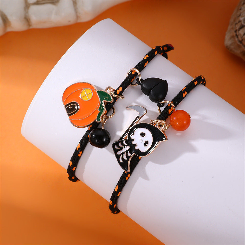 Halloween Couple Magnetic Bracelets