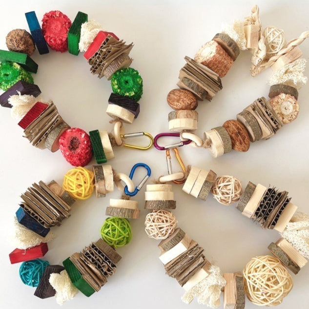 Natural Chew Toys for Small Pets