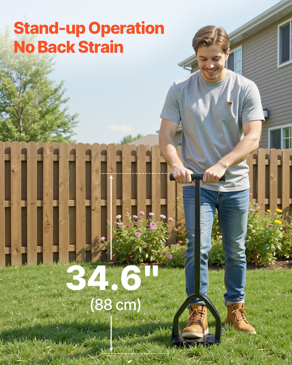 Manual Lawn Core Aerator