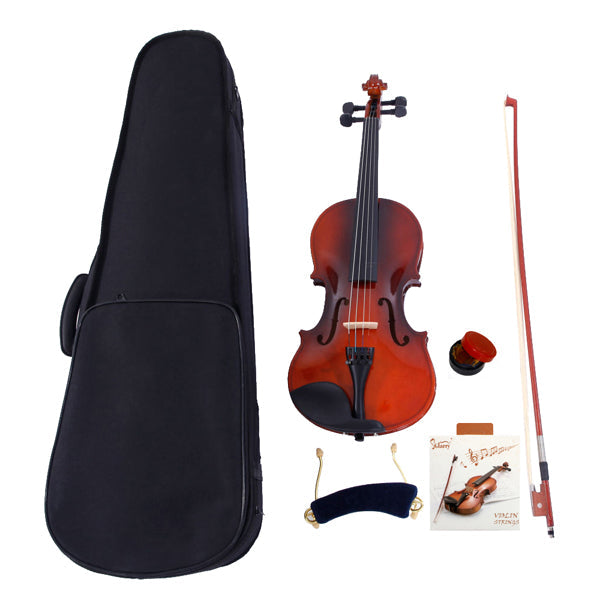 Full-Size 4/4 Acoustic Violin Set