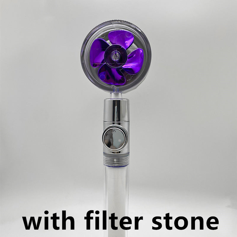 High-Pressure Turbo Fan Shower Head