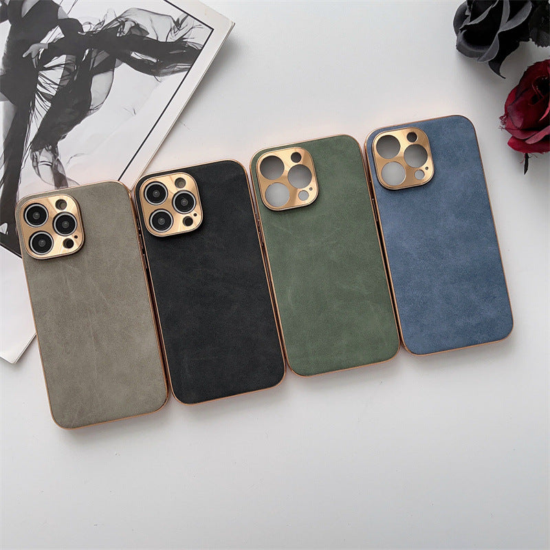 Lambskin Leather iPhone Case