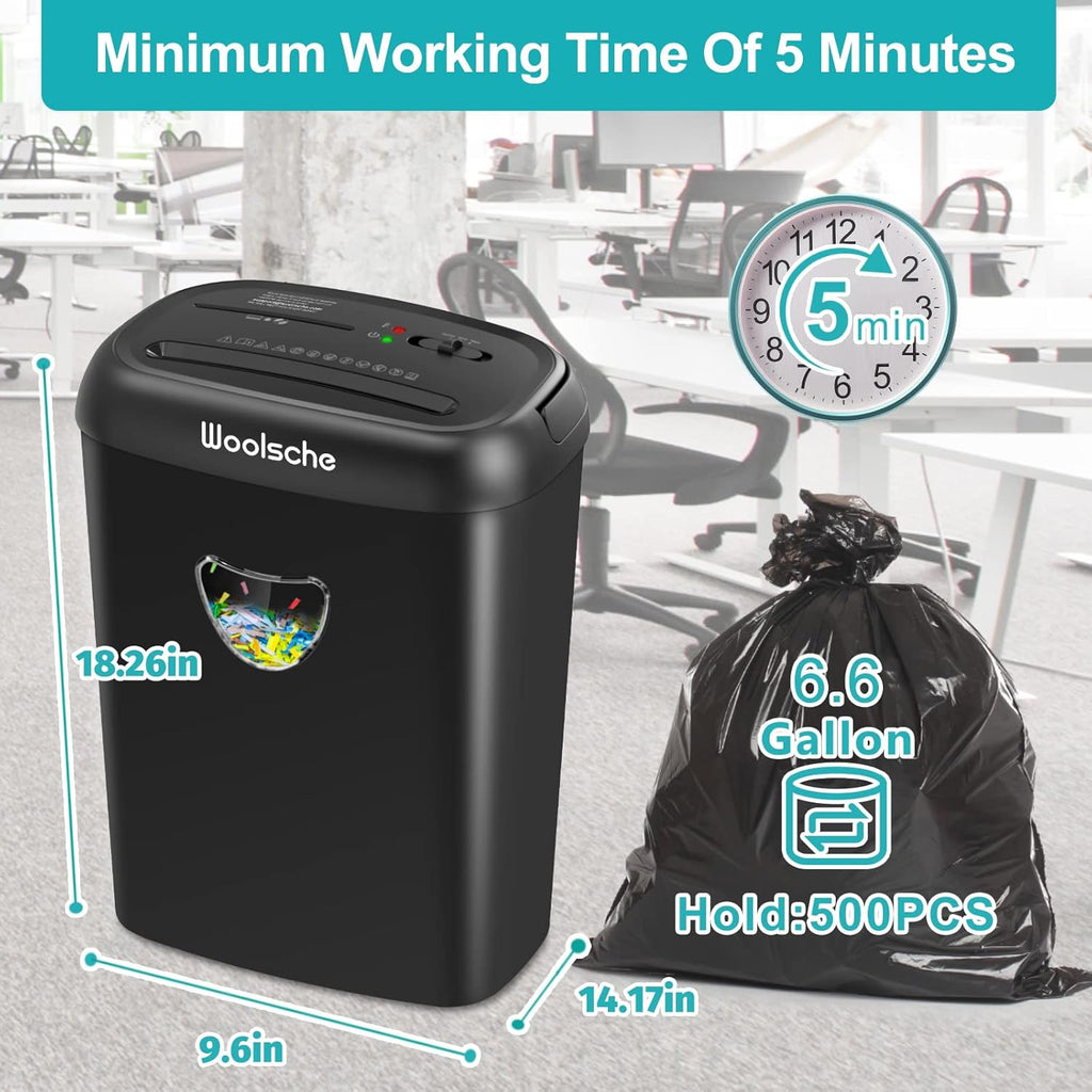 14-Sheet Cross-Cut Paper Shredder