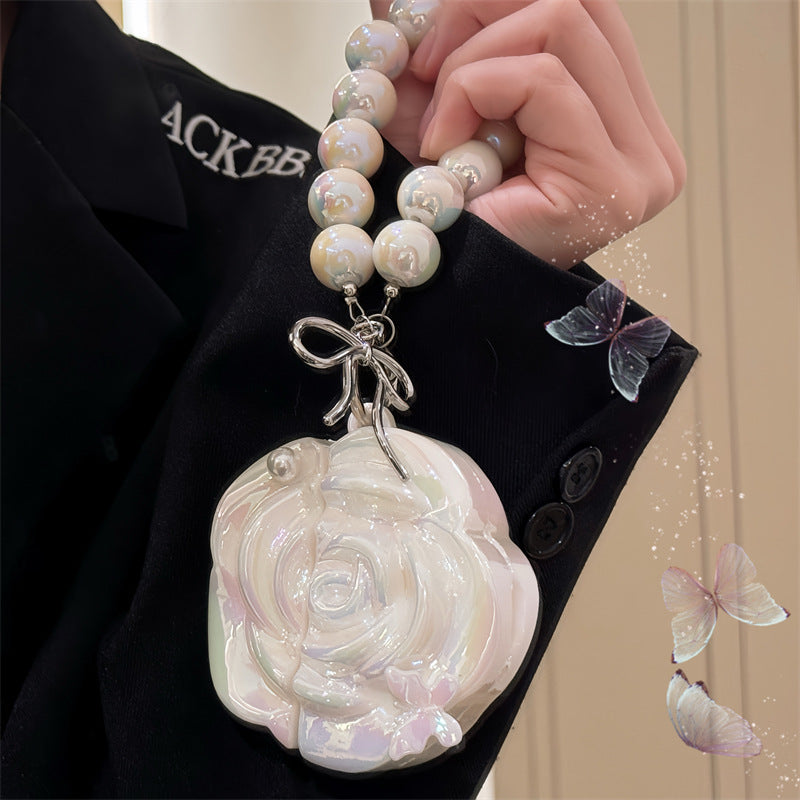 Pearl Camellia AirPods Case