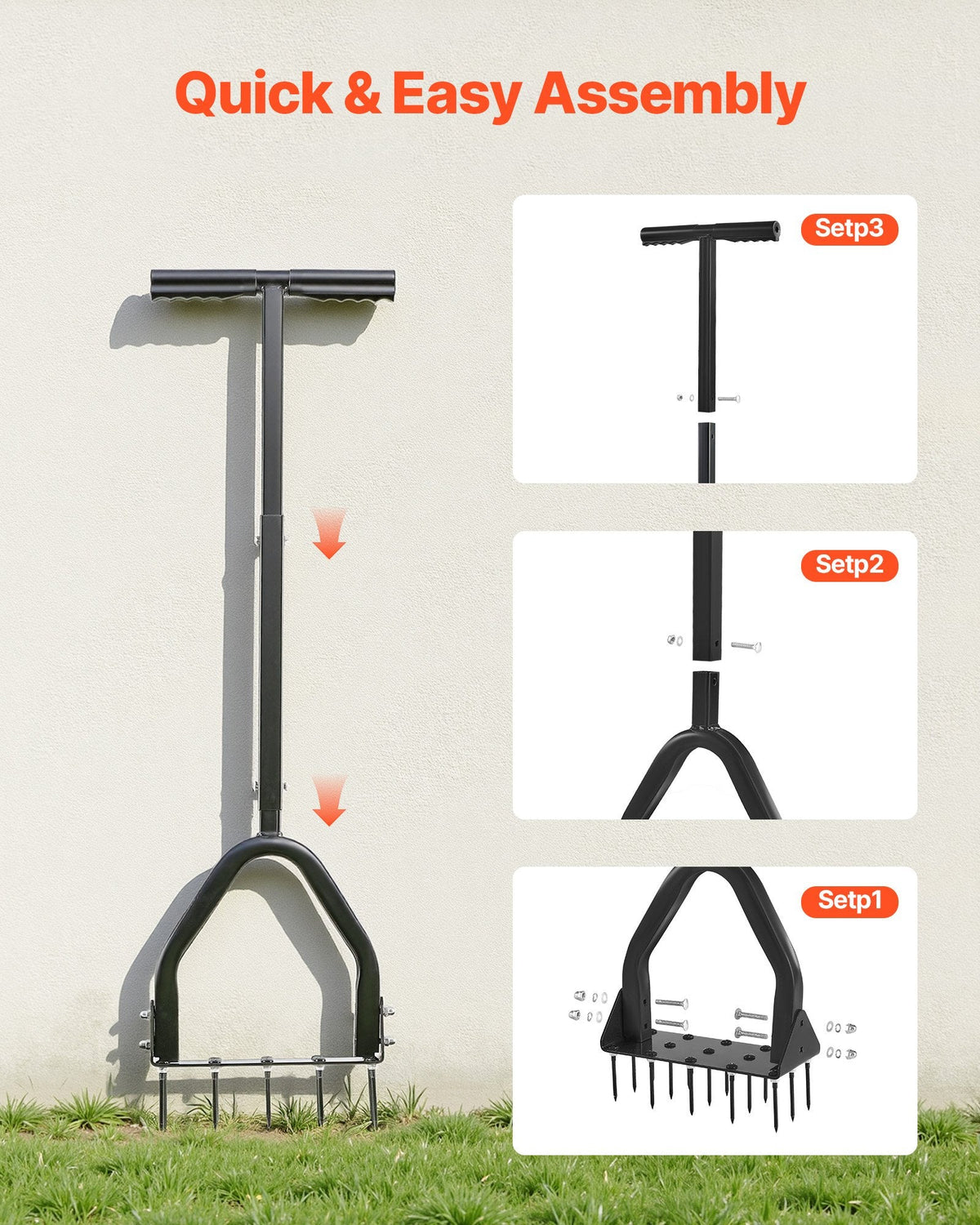Manual Lawn Core Aerator