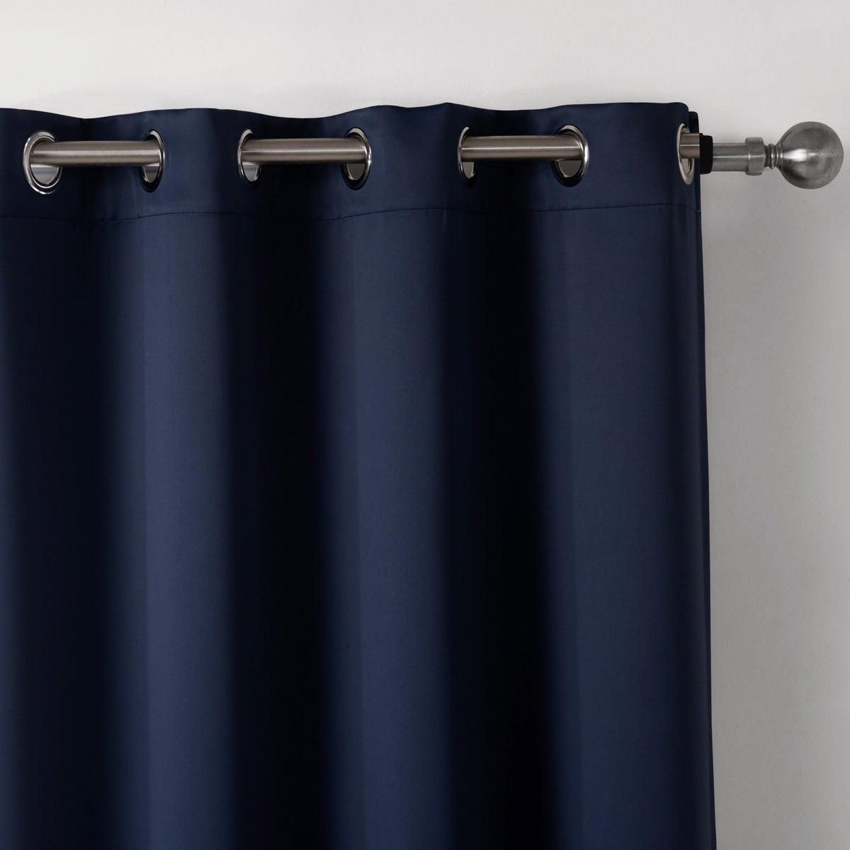 Navy Blackout Curtain Panel
