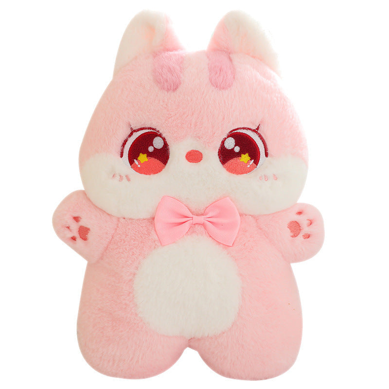 Colorful Cat Plush Pillow