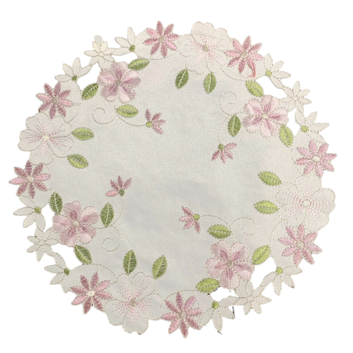 Embroidered Round Placemat