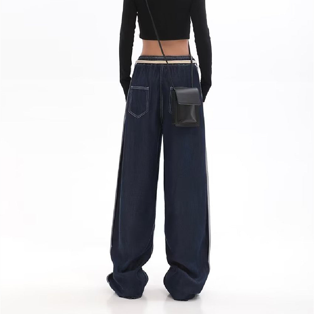 Men's Loose Wide-Leg Trousers