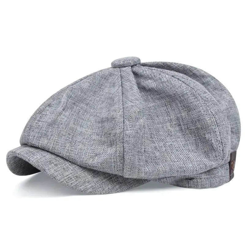 Octagonal Newsboy Cap