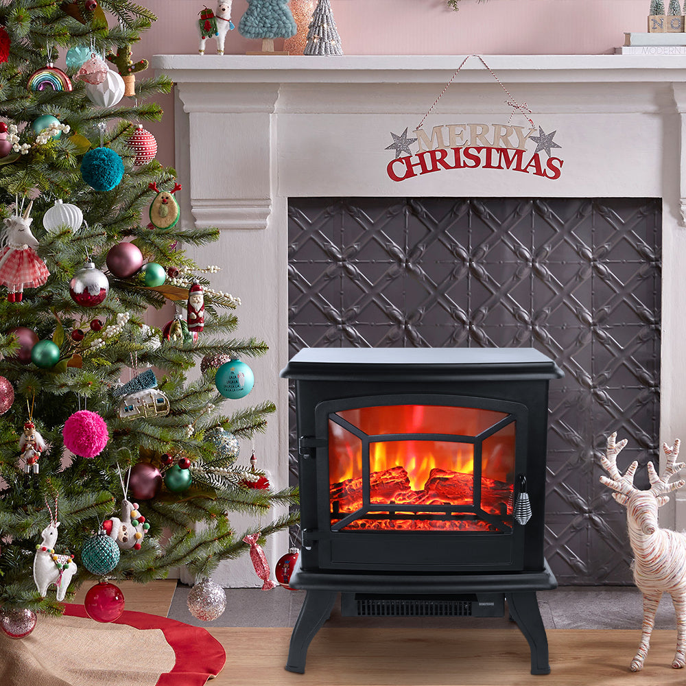 17-Inch Freestanding Electric Fireplace