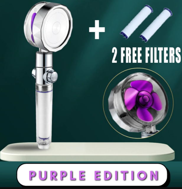 High-Pressure Turbo Fan Shower Head