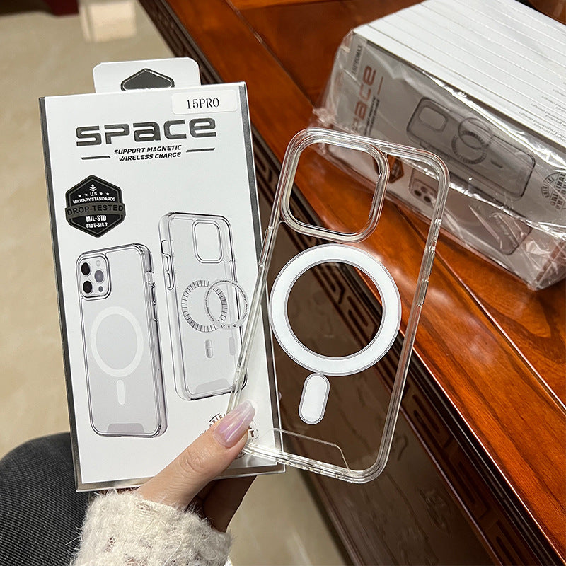Clear Magnetic Acrylic iPhone Case