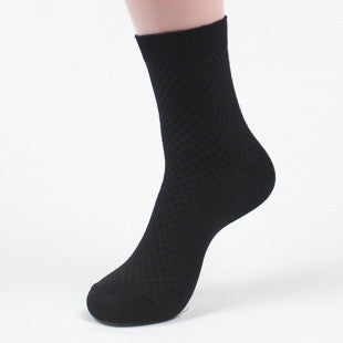 Men's Bamboo Fiber Dress Socks (5 Pairs)