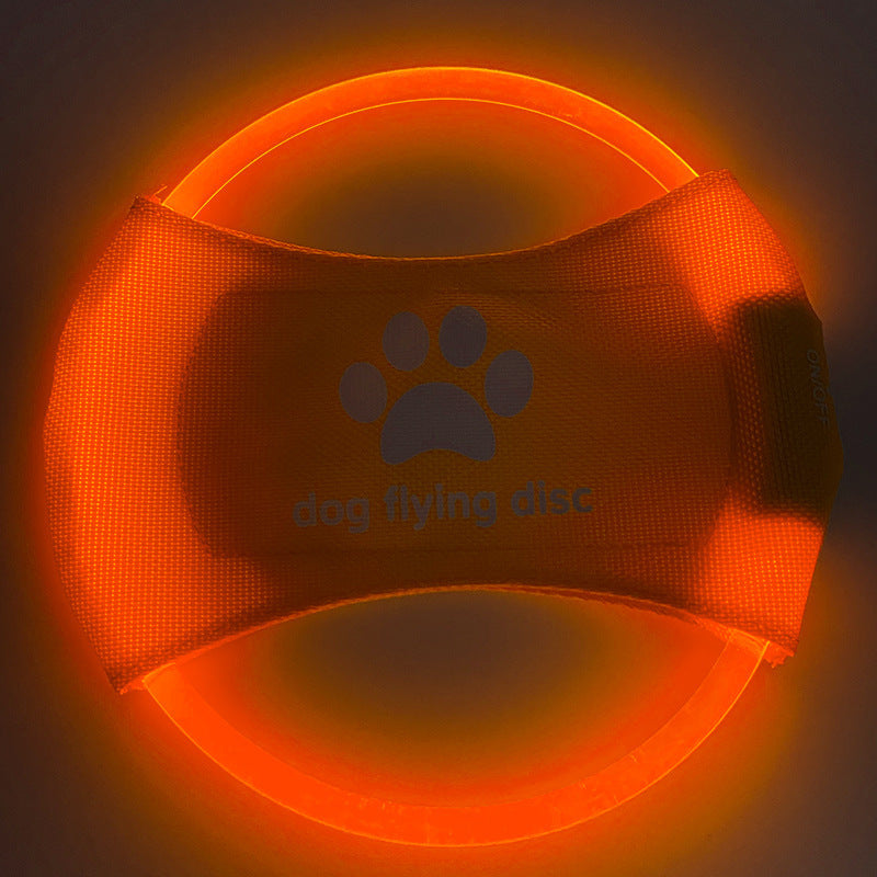 Light-Up Dog Flying Disc