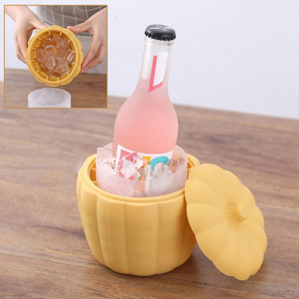 Pumpkin Ice Bucket Mold