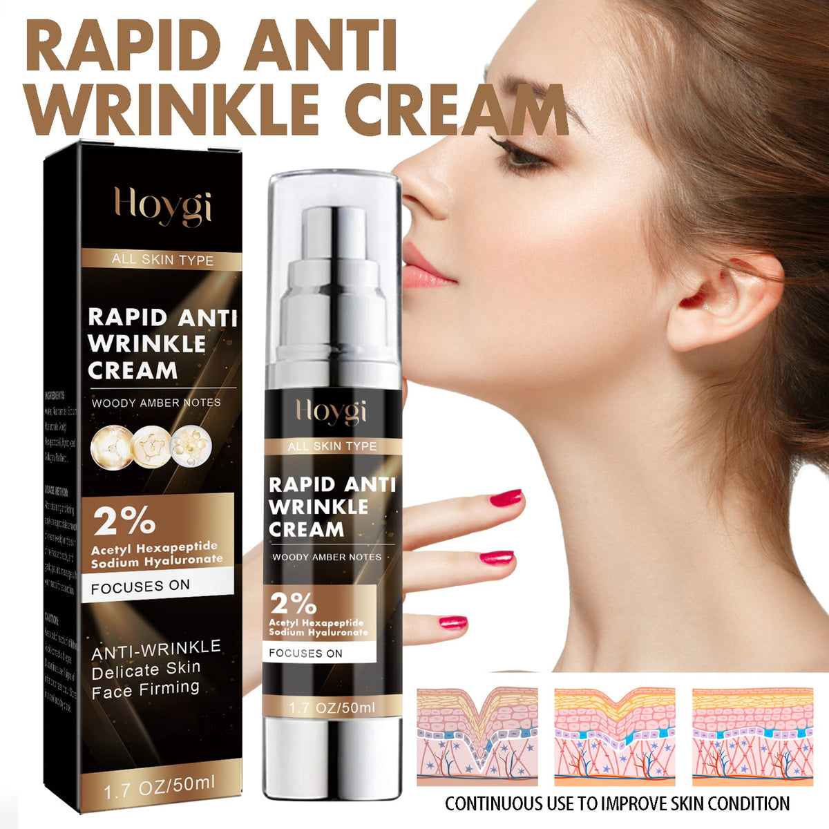 Peptide & Niacinamide Face Cream