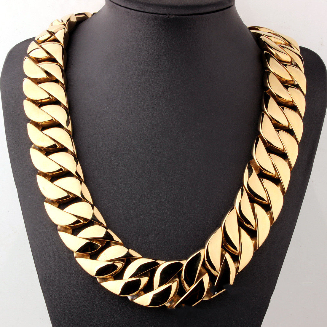 Men's Gold-Tone Chain Necklace