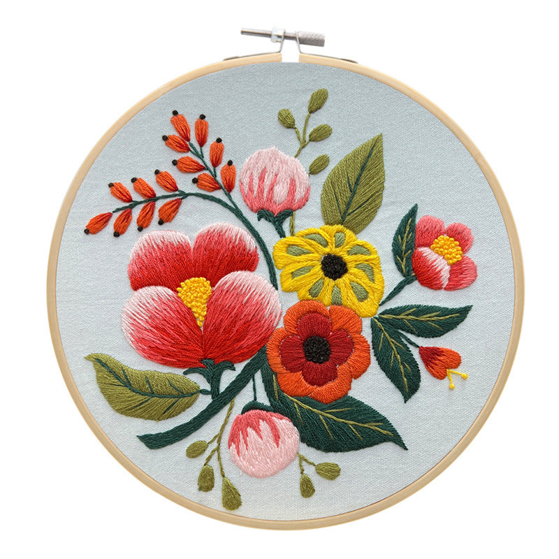 3D Flower Embroidery Kit