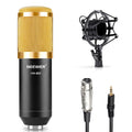 Studio Condenser Microphone Kit with Shock Mount
