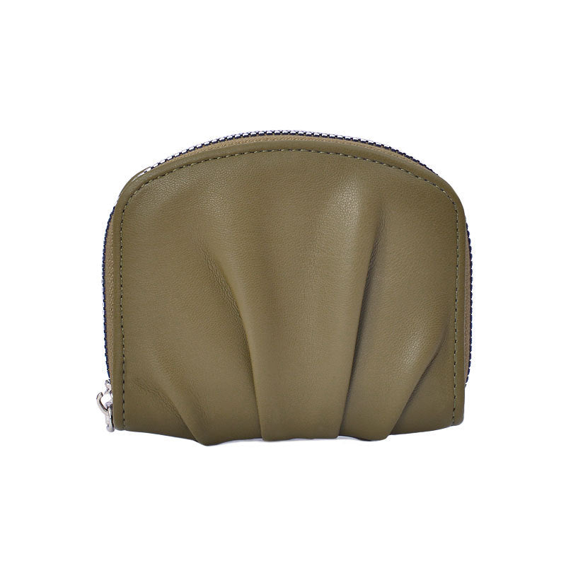 Women's Ruffle Compact Wallet