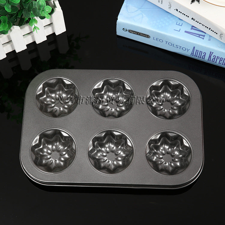 6-Cup Nonstick Mini Cake Pan