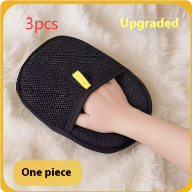 Pet Hair Remover Grooming Gloves