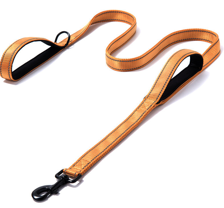 Double-Handle Reflective Leash