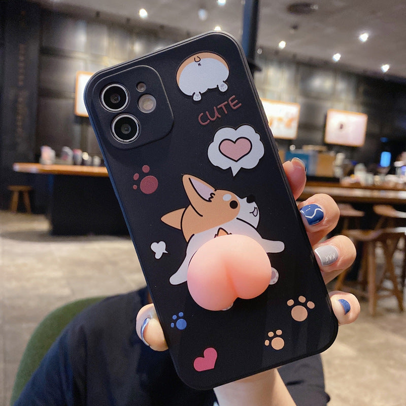 Squeezable Cartoon Silicone Case
