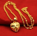 Gold-Plated Pendant Necklace