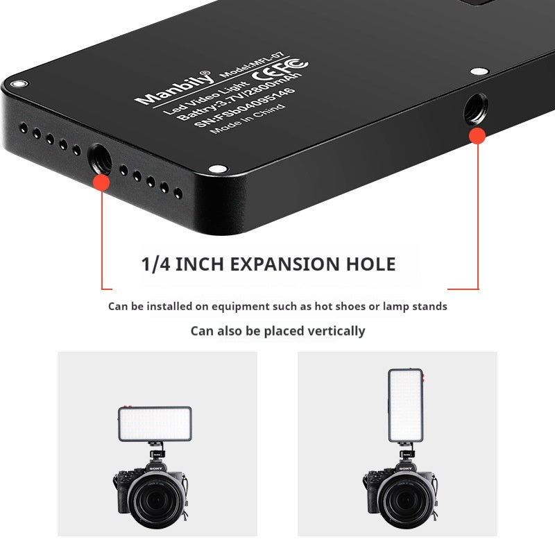 Pocket RGB LED Video Light