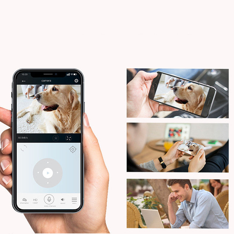 Pan & Tilt Wi-Fi Security Camera