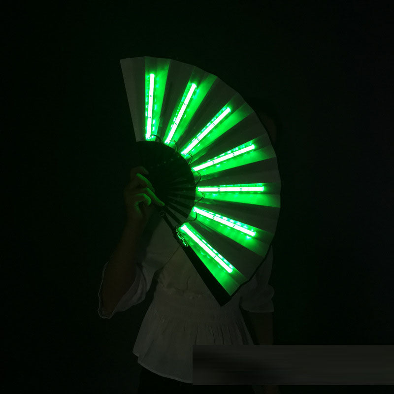 LED Light-Up Folding Hand Fan