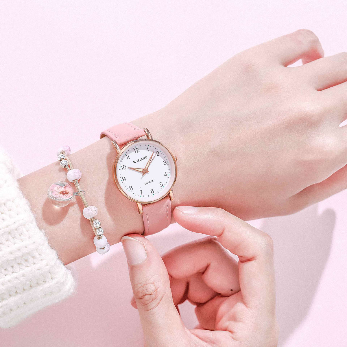 Women's Retro Leather Watch