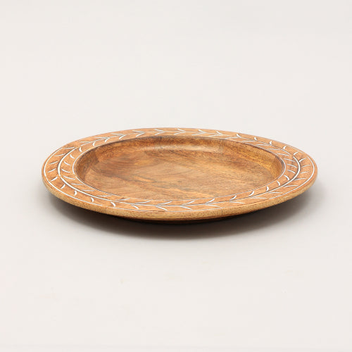 Handcrafted Wood Charger Plate