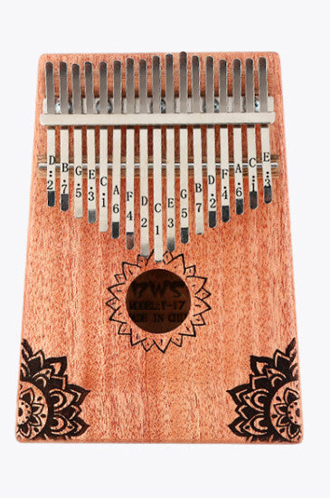 Mahogany Kalimba Thumb Piano