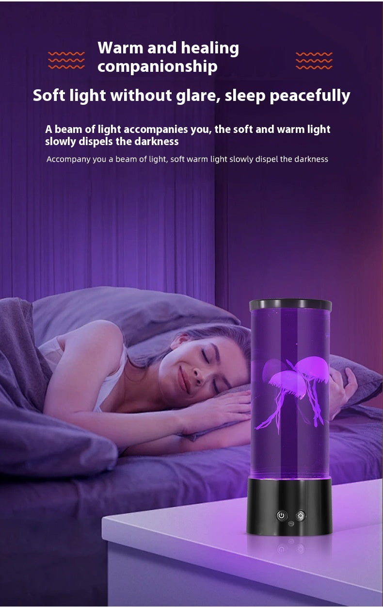 Color-Changing Jellyfish Lamp