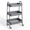 3-Tier Slim Rolling Cart