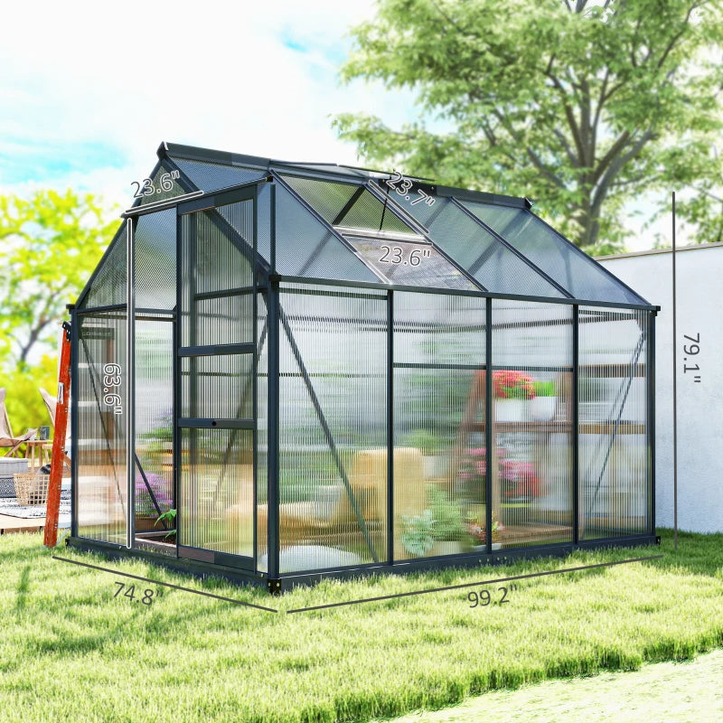 Walk-In Polycarbonate Greenhouse