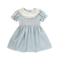 Toddler Smocked Puff-Sleeve Dress