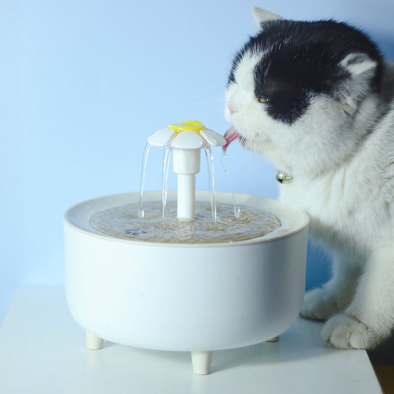 Flower Pet Water Fountain