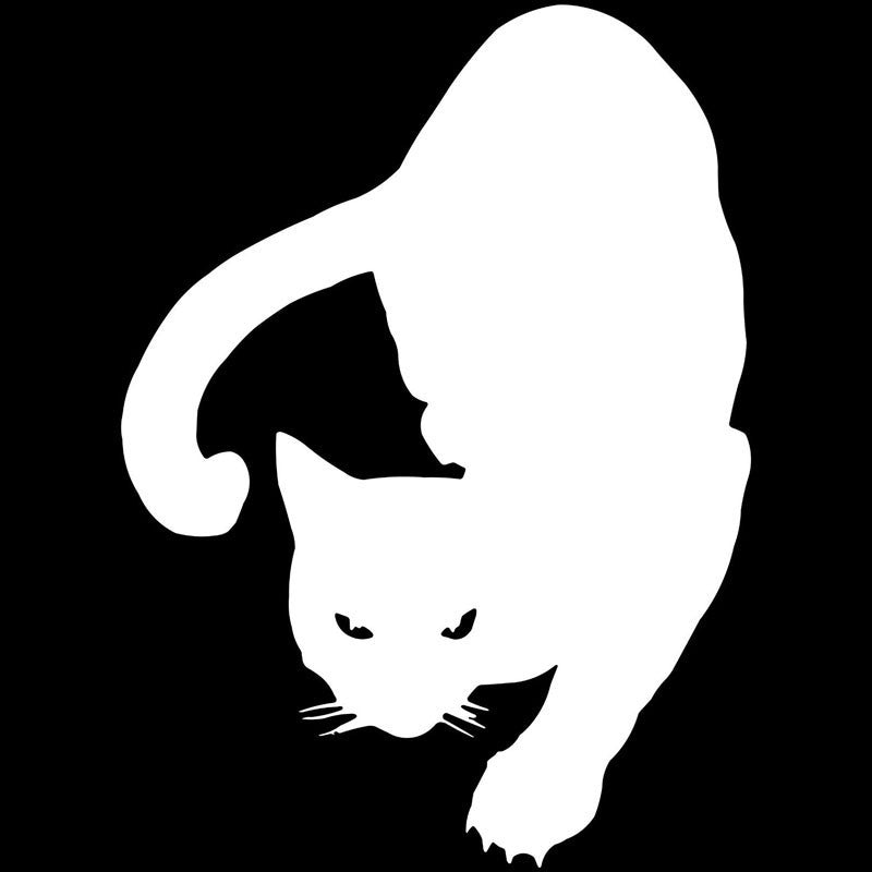Cat Reflective Car Sticker
