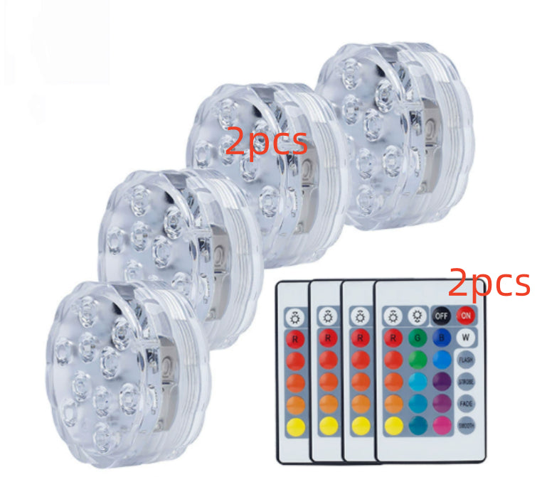Submersible LED Lights with Remote