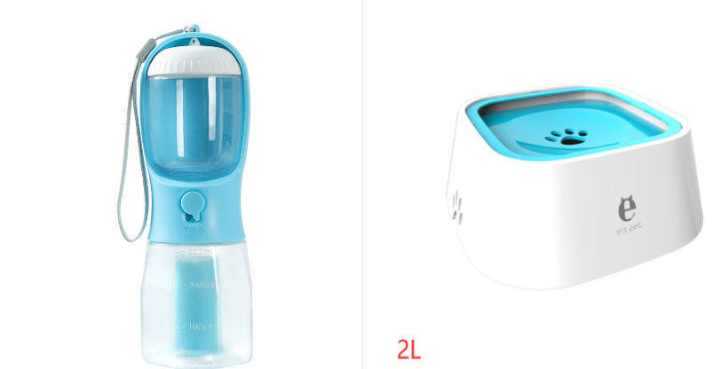 Anti-Splash Floating Pet Water Bowl (1.5 L)