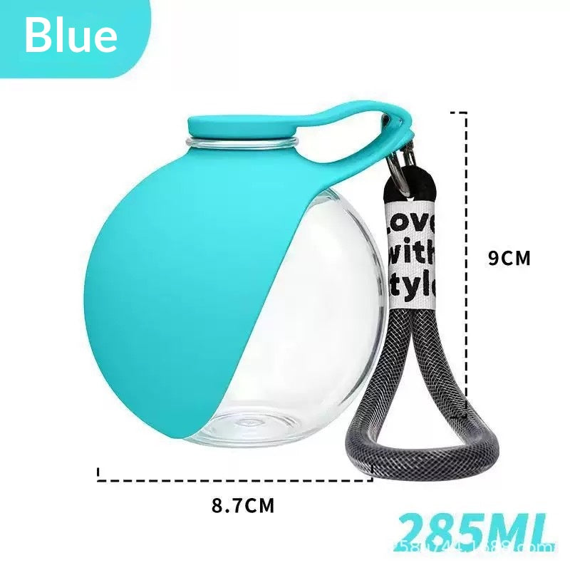 Portable Dog Water Bottle with Bag Dispenser