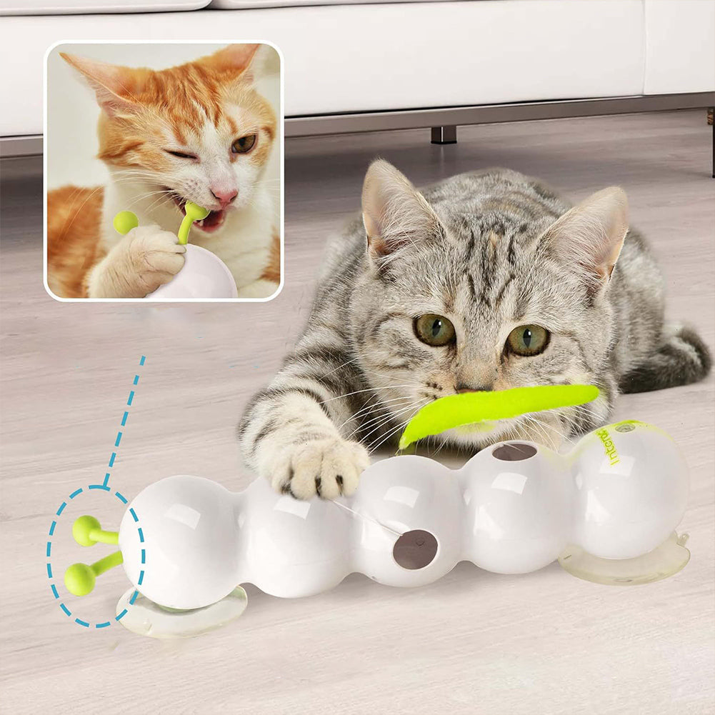 Motion-Activated Wiggly Tail Cat Toy