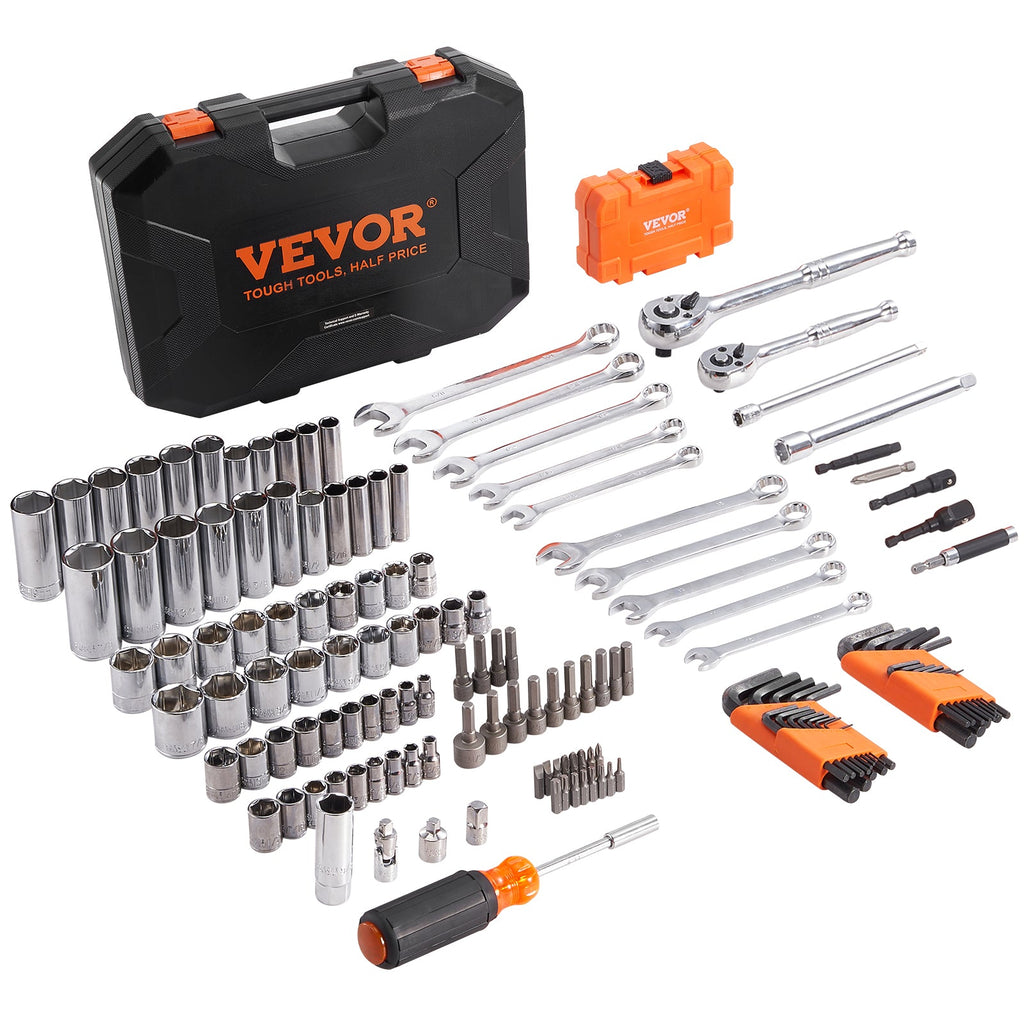 145-Piece Mechanics Tool & Socket Set